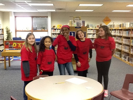 Looking Good In Our T Shirts While We Read! T-Shirt Photo