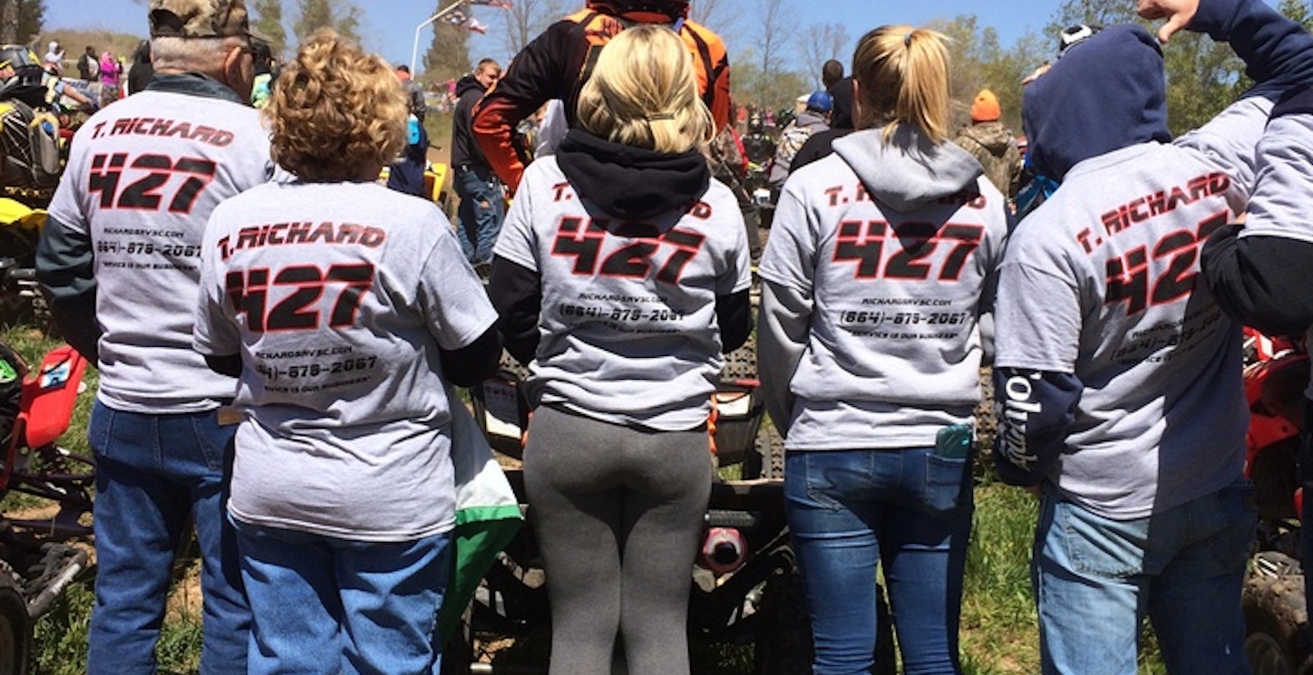 Supporting Our Racer!!! T-Shirt Photo