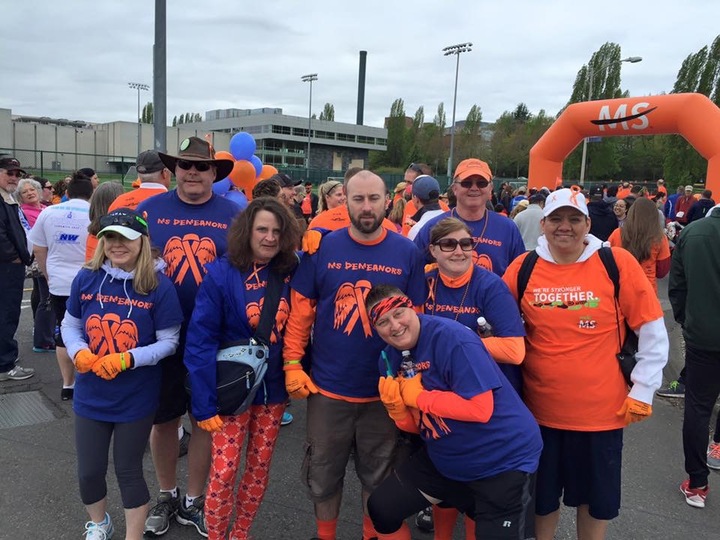 Ms Demeanors Walking For A Great Cause! T-Shirt Photo