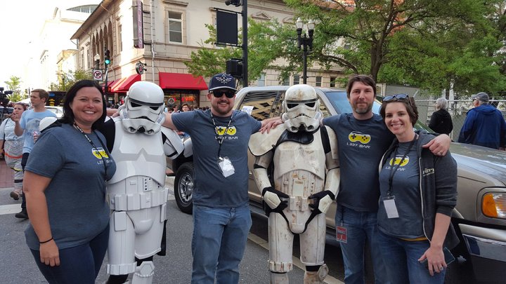 L337 Bar Does One Spark! T-Shirt Photo