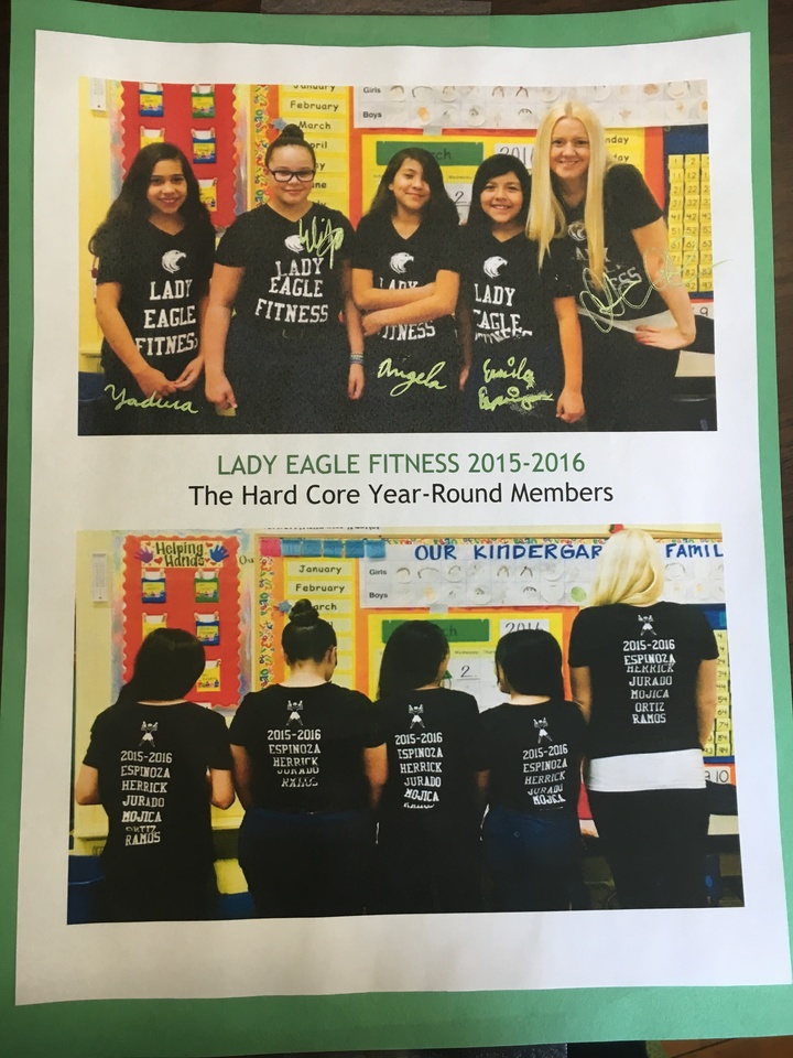 Lady Eagles Fitness Club T-Shirt Photo