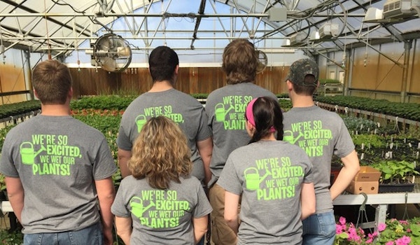 The Back Of The Tri  Valley Horticulture Shirts T-Shirt Photo