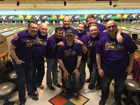 Out Bowlers Loving Their New Shirts!! T-Shirt Photo