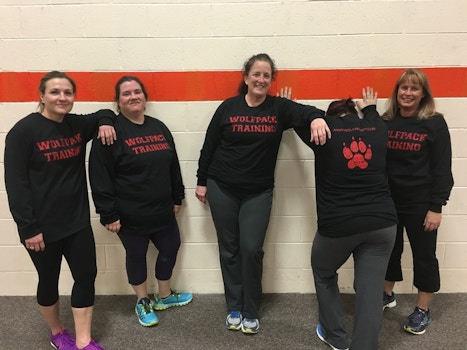 The Ladies Of Wolfpack Pt Rocking Their New Shirts! T-Shirt Photo