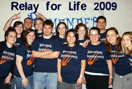 St. John Fisher College & Nazareth College   Relay For Life! T-Shirt Photo