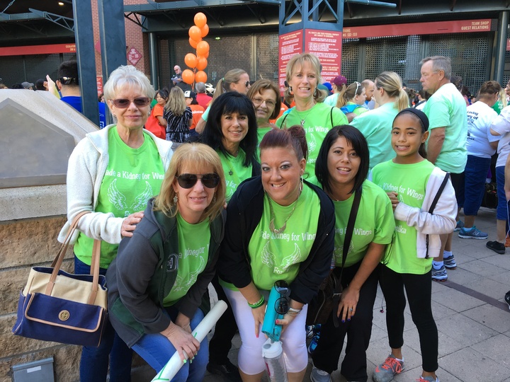 Trade A Kidney For Wings Kidney Walk 2016 T-Shirt Photo