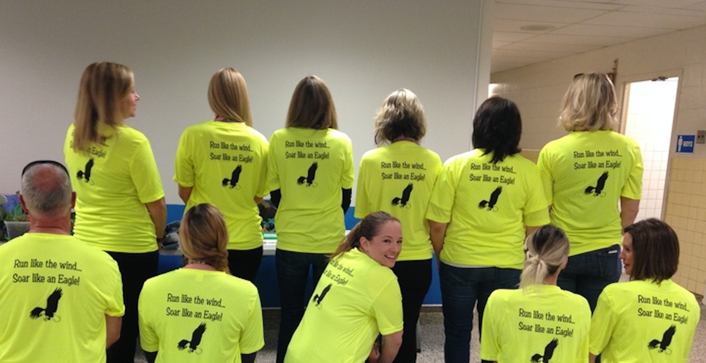 Lafayette Mills School Running Team T-Shirt Photo