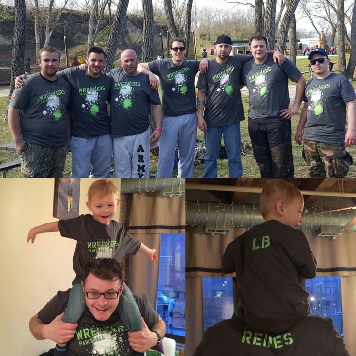 Wreckers Paintball T-Shirt Photo