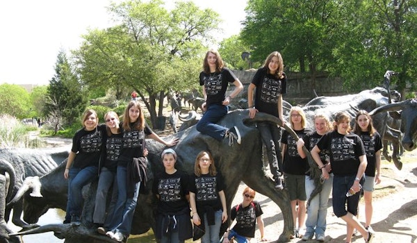 Girl Scouts In Dallas T-Shirt Photo