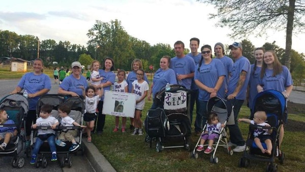 Team Delilah March For Babies 2016 T-Shirt Photo