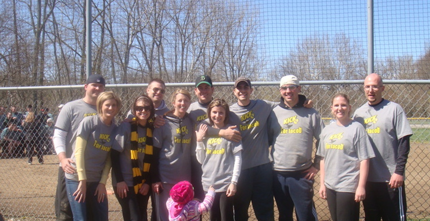 Picture of Kickin For Jacob 2009 Custom T-Shirt Design Kickin For Jacob 2009 T-Shirt Photo