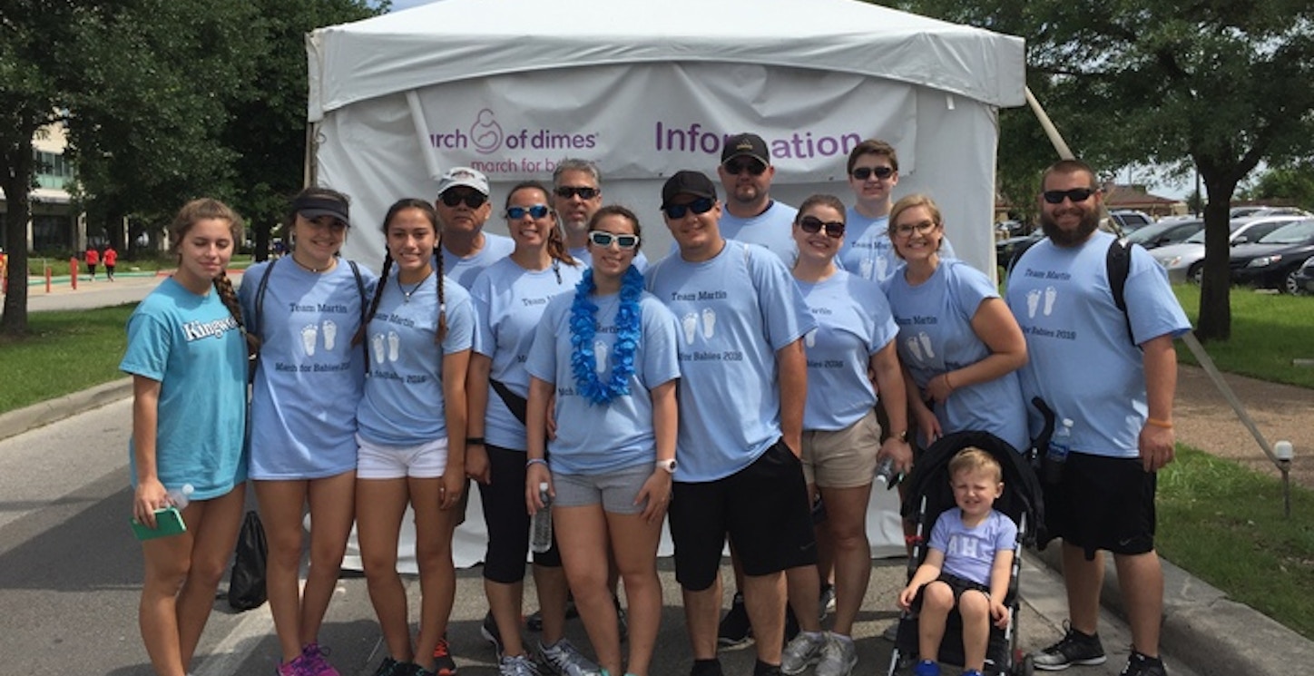 March Of Dimes March For Babies 2016 T-Shirt Photo