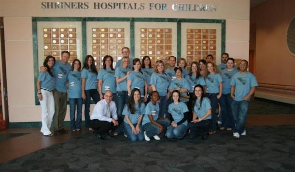 Shriners Hospital Visit T-Shirt Photo