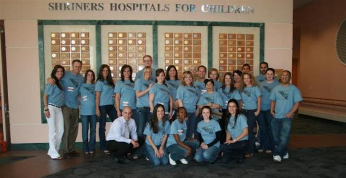 Shriners Hospital Visit T-Shirt Photo