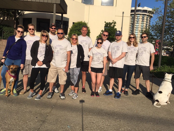 Sherrill Morgan March Of Dimes Walk T-Shirt Photo