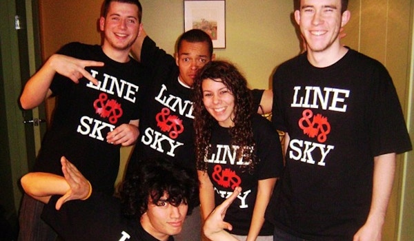 Line And Sky Reunion T-Shirt Photo