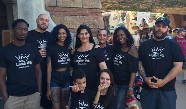 Picture of Linas Lit Sweet Sixteen Custom T-Shirt Design Linas Lit Sweet Sixteen T-Shirt Photo