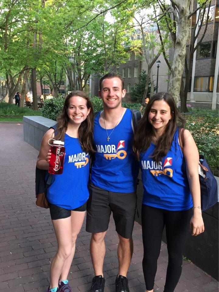 Kite And Key Board Members Celebrating Spring Fling! T-Shirt Photo