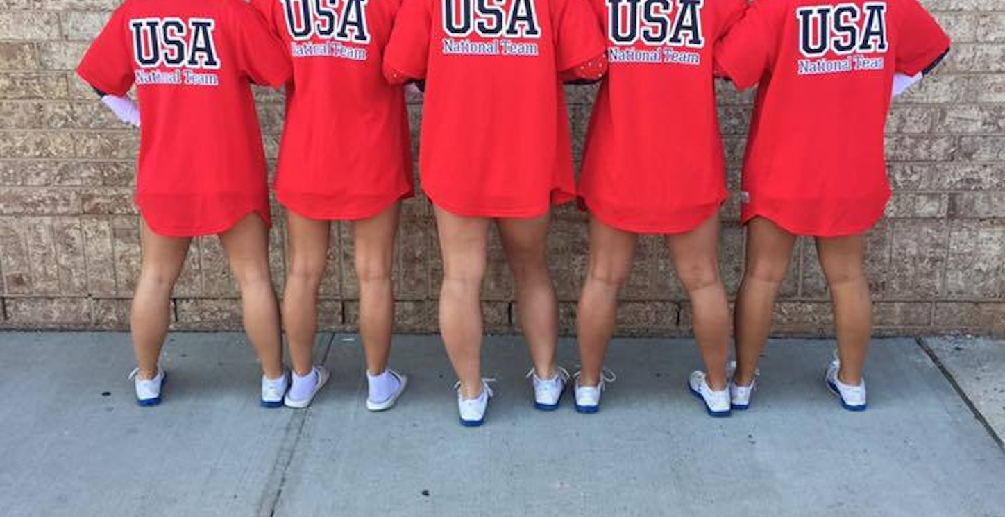 Usa National Dance Team  Gold Medalists  T-Shirt Photo