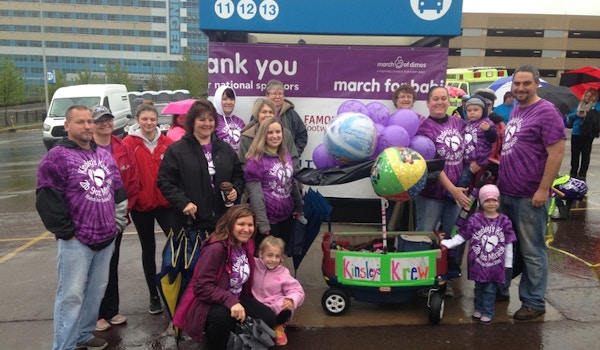 March For Babies 2016 Kinsley's Krew T-Shirt Photo