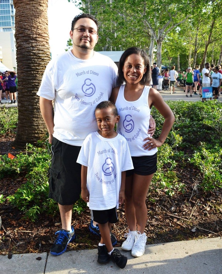 March Of Dimes Walk In Memory Of Our Son Gabriel T-Shirt Photo