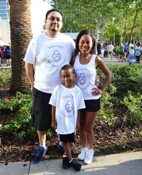 March Of Dimes Walk In Memory Of Our Son Gabriel T-Shirt Photo