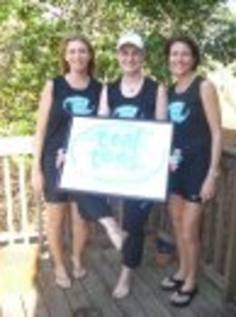 Team Teal Toes Prepares For Ovarian Cycle Ride To The Future T-Shirt Photo