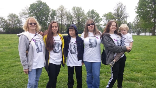 Nikki's Memorial Walk.  Forever 27 T-Shirt Photo