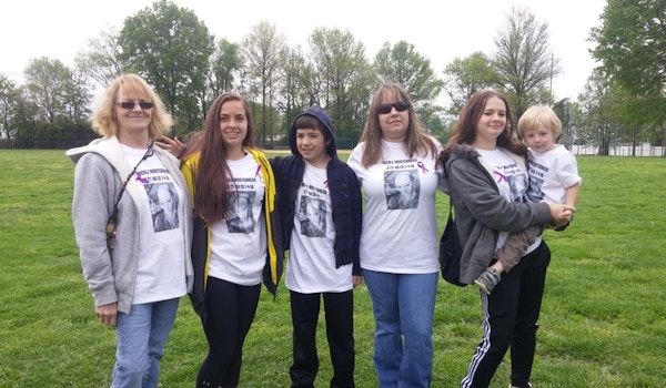Nikki's Memorial Walk.  Forever 27 T-Shirt Photo