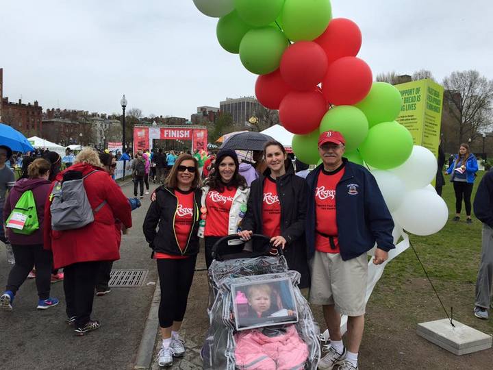 Regenie's Team Finishing The Boston Walk For Hunger T-Shirt Photo