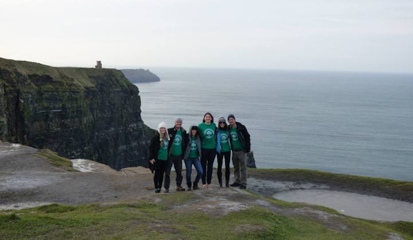 Picture of Custom Ink On The Cliffs Of Mohr! Custom T-Shirt Design Custom Ink On The Cliffs Of Mohr! T-Shirt Photo