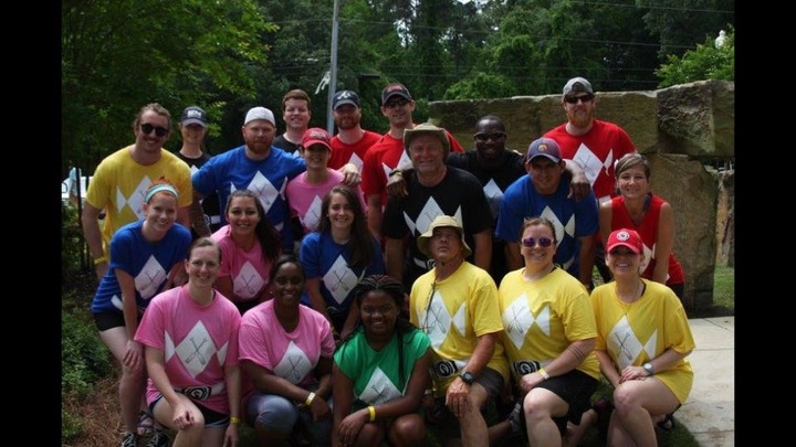 Mighty Morphin Paddle Rangers T-Shirt Photo