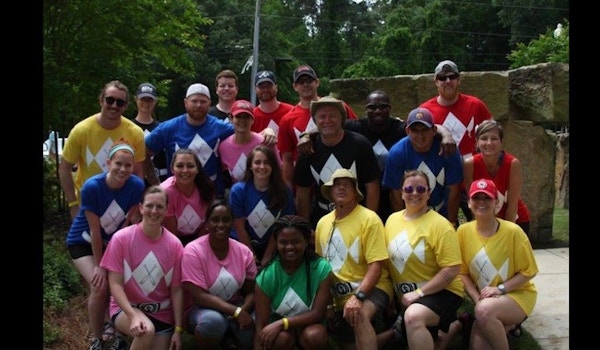 Picture of Mighty Morphin Paddle Rangers Custom T-Shirt Design Mighty Morphin Paddle Rangers T-Shirt Photo