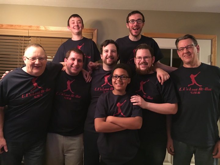 C.J.'S Last At Bat T-Shirt Photo