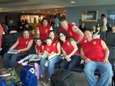 Jamaica "No Problem" At The Airport T-Shirt Photo