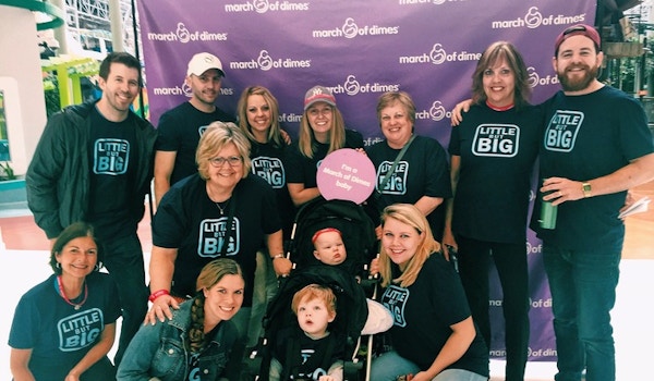 March For Babies! Team Little But Big! T-Shirt Photo