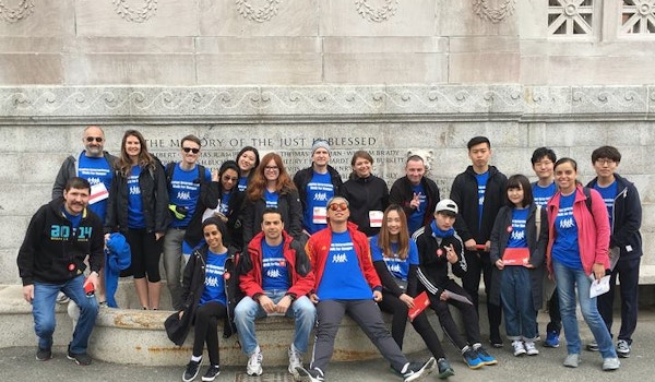 Kaplan International Participates In Boston's Walk For Hunger T-Shirt Photo