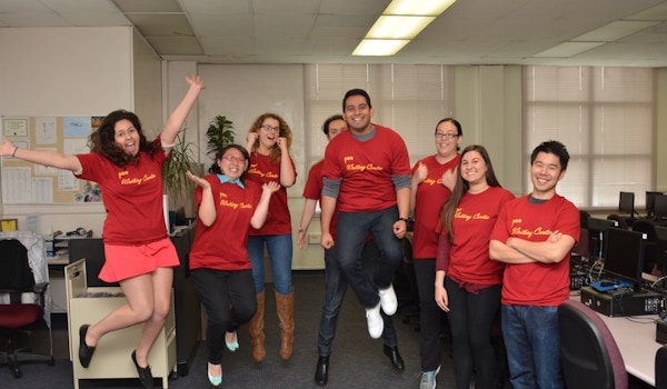 Picture of We're So Happy With Our Shirts Custom T-Shirt Design We're So Happy With Our Shirts T-Shirt Photo