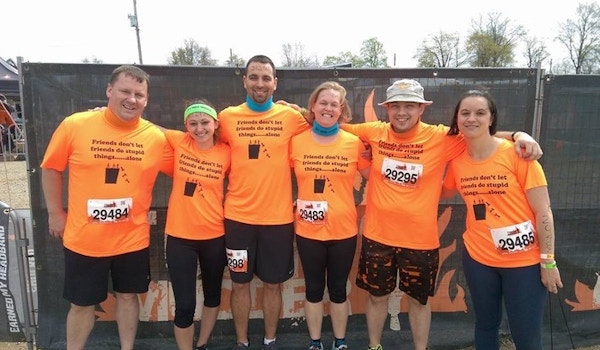 Picture of 6 Tough Mudders Custom T-Shirt Design 6 Tough Mudders T-Shirt Photo