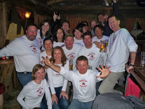 The Beer Goggles Ski Team T-Shirt Photo