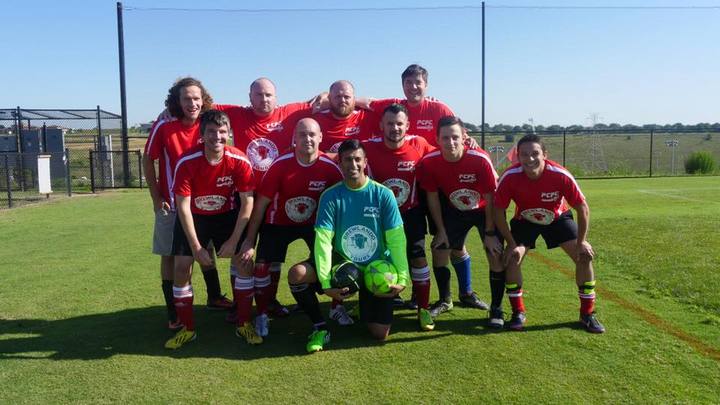 Phil Collins Football Club Team Photo!  T-Shirt Photo