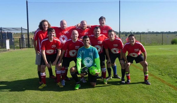 Picture of Phil Collins Football Club Team Photo! Custom T-Shirt Design Phil Collins Football Club Team Photo! T-Shirt Photo