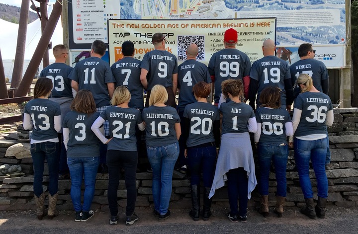 Beerfest Weekend From The Back! T-Shirt Photo