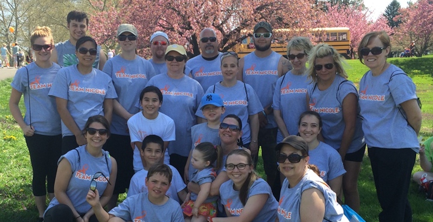 Team Nicole Walking To Find A Cure For Ms! T-Shirt Photo