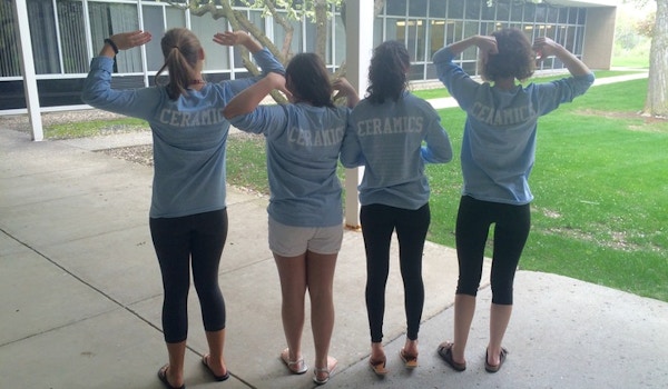 Picture of Ceramics Custom T-Shirt Design Ceramics T-Shirt Photo