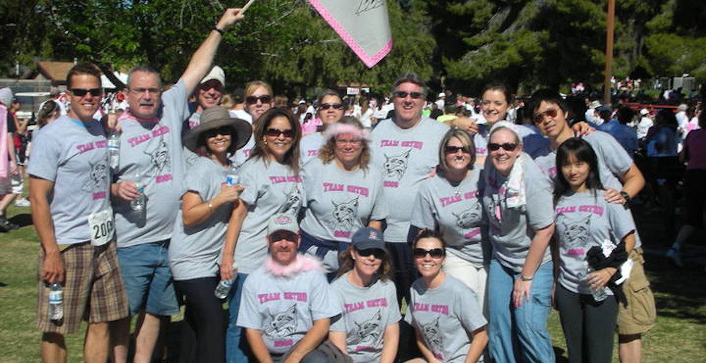 2009 Race For The Cure  Team Ortho T-Shirt Photo
