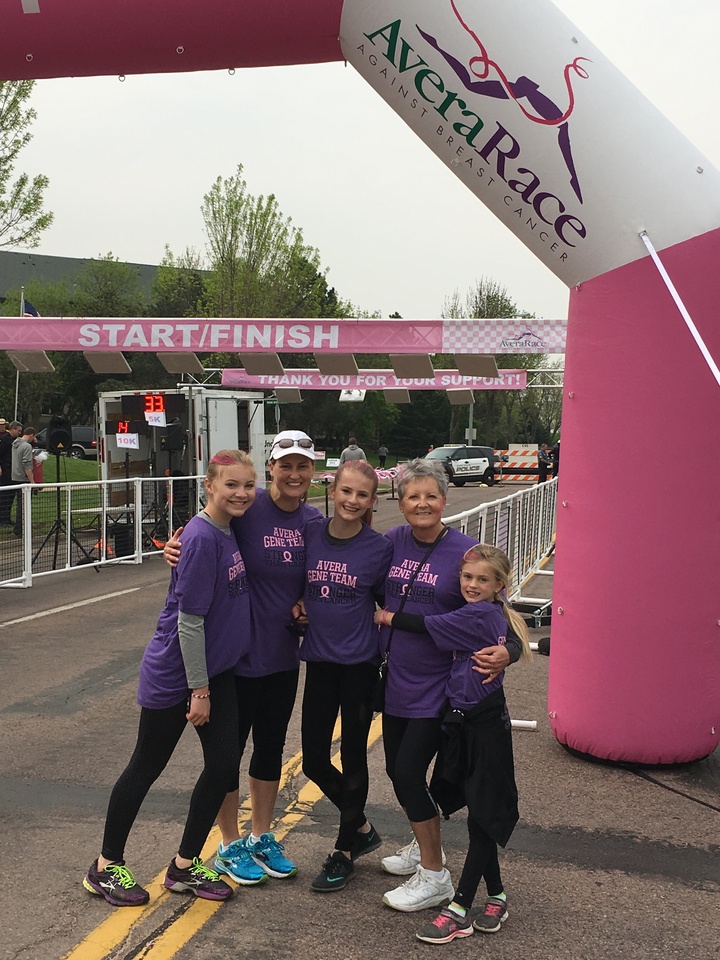 Aihg Gene Team At The Finish Line T-Shirt Photo