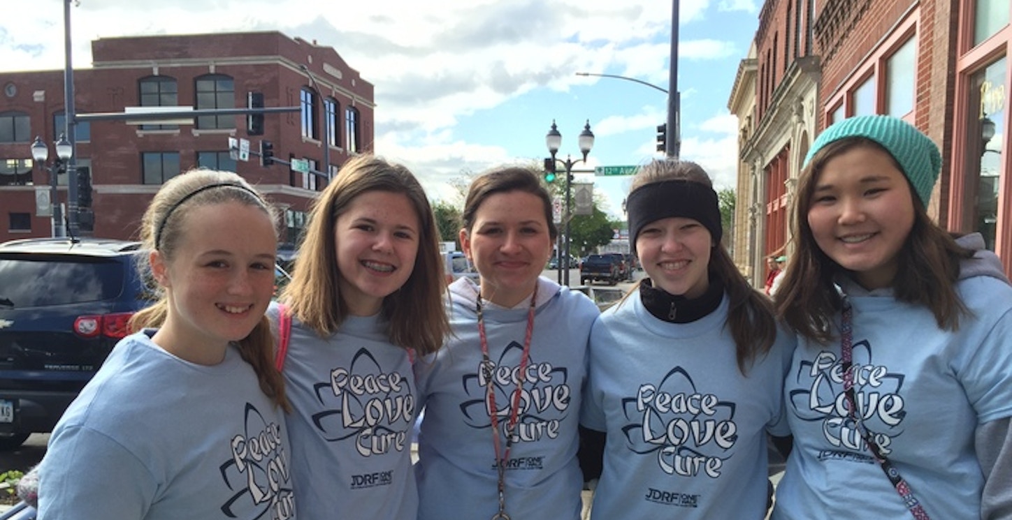 Picture of Peace... Love... Cure Custom T-Shirt Design Peace... Love... Cure T-Shirt Photo