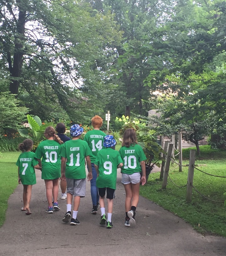 Backs Of Camp Nana Shirts T-Shirt Photo