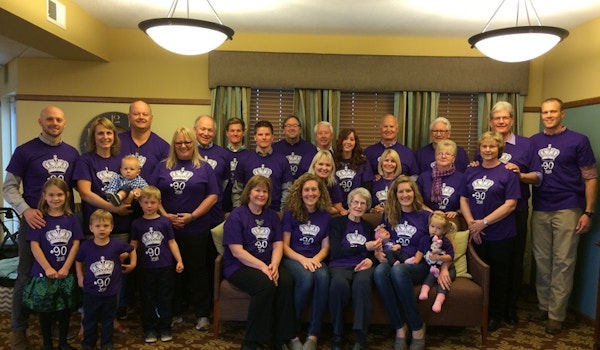 Picture of Dorthy's 90th Birthday Custom T-Shirt Design Dorthy's 90th Birthday T-Shirt Photo